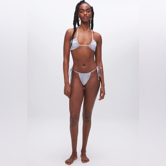 Good American Silver Bikini Set NWT!! - Picture 11 of 13